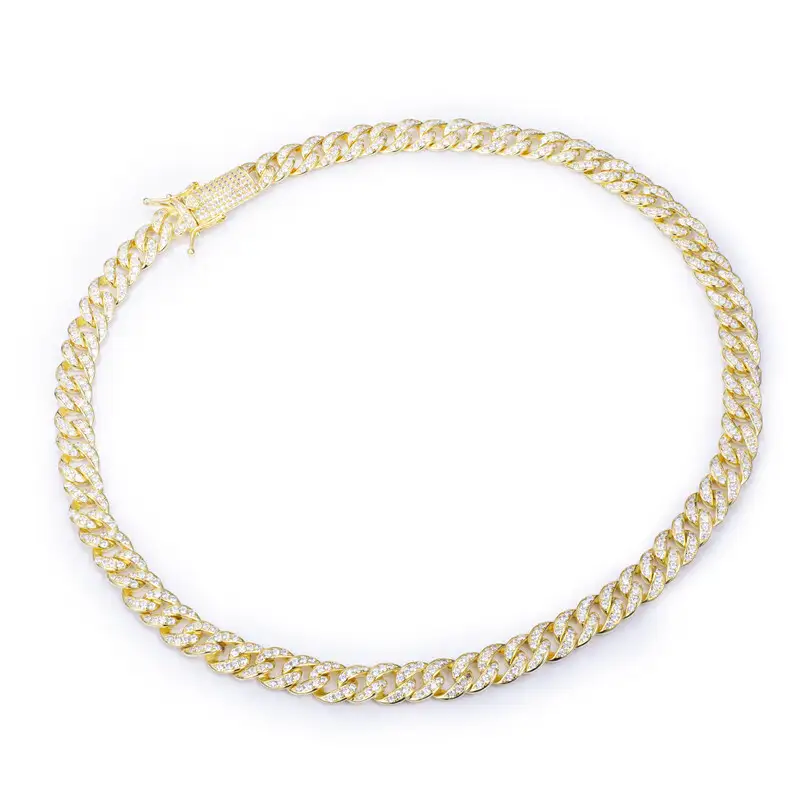 925 Sterling Silver Cuban Chain Bracelet for Men 4