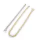 925 Sterling Silver Cuban Chain Armband för män 3