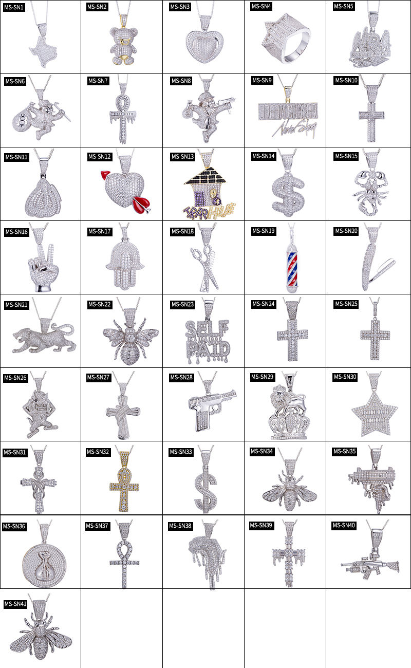 Messi Jewelry - Messi Jewelry custom 10mm moissanite 925 sterling silver cuban link chain for men Necklace 17