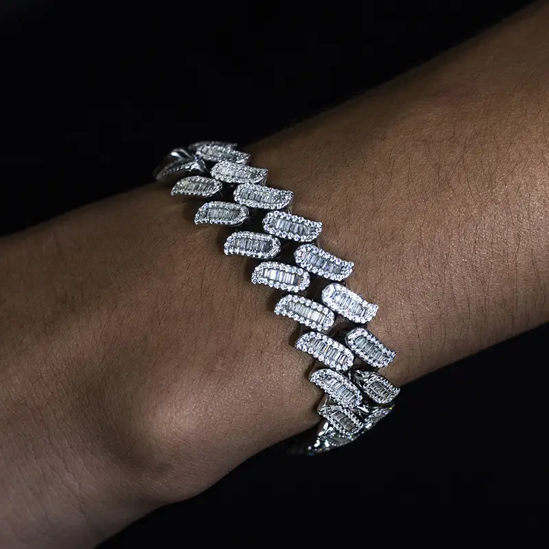 Messi Jewelry | Quality cuban chain bracelet factory price 5