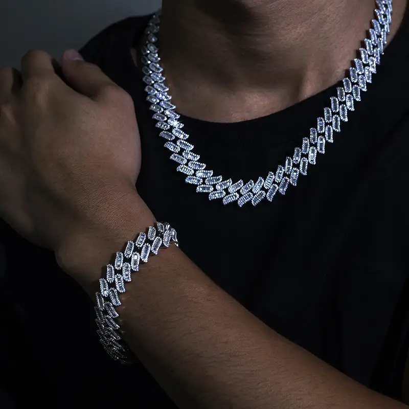 Messi Jewelry | Quality cuban chain bracelet factory price 4