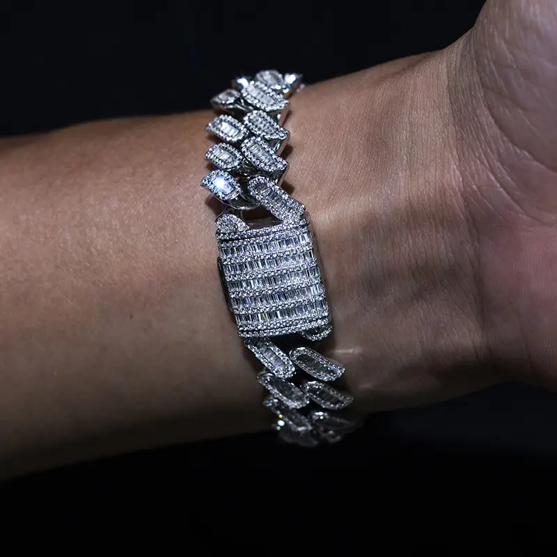 Messi Jewelry | Quality cuban chain bracelet factory price 6