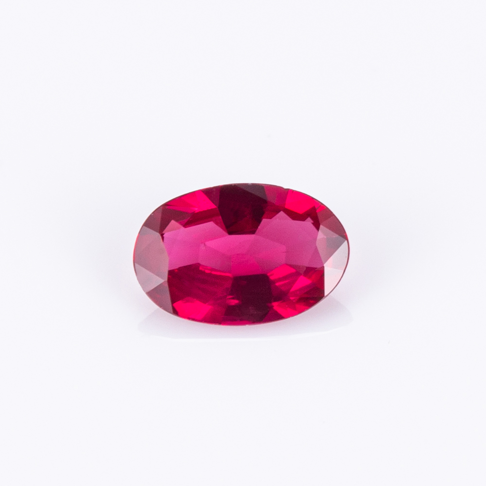 Messi Jewelry - Natural Oval Loose Natural Ruby Gemstone Ruby 8