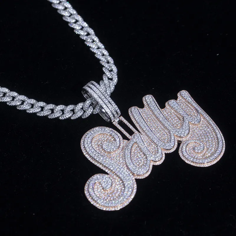 Custom Hip Hop Pendants - High-Tech Messi Jewelry 3