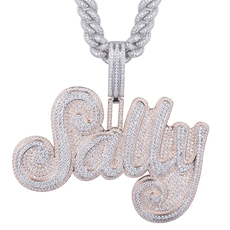 Custom Hip Hop Pendants - High-Tech Messi Jewelry 7