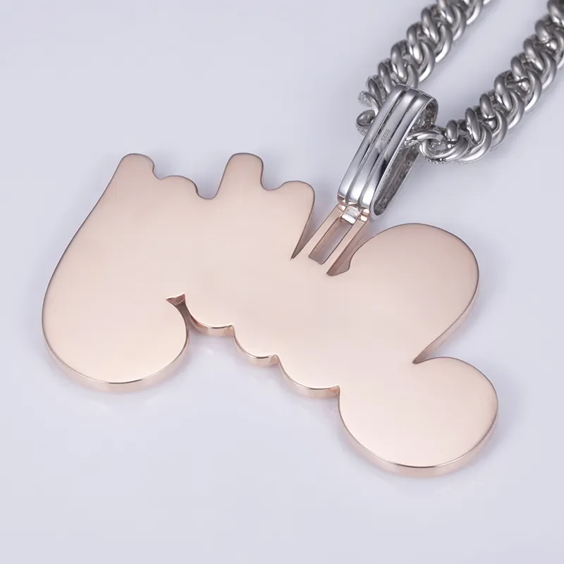 Custom Hip Hop Pendants - High-Tech Messi Jewelry 2