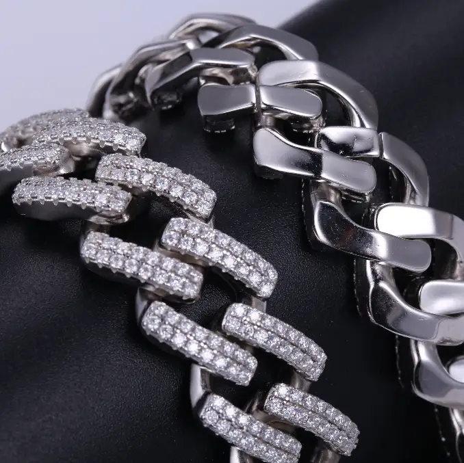 cuban chain bracelet at Wholesale Prices | Messi Jewelry 4