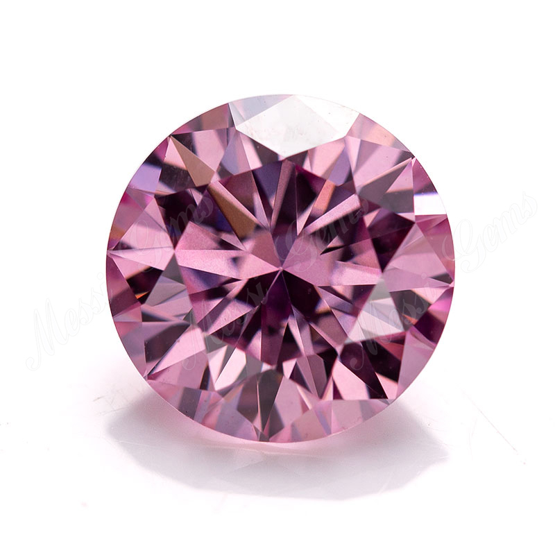Messi Jewelry - Moissanite Diamond Stone Wholesale Price Loose Green Champagne Grey Blue Black Yellow Pink Color Moissanite Round 9