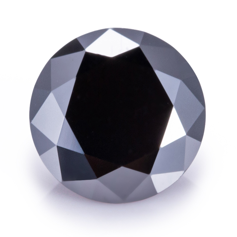 Messi Jewelry - Moissanite Diamond Stone Wholesale Price Loose Green Champagne Grey Blue Black Yellow Pink Color Moissanite Round 11