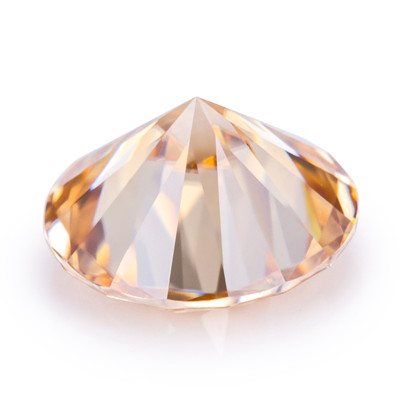 Messi Jewelry - Moissanite Diamond Stone Wholesale Price Loose Green Champagne Grey Blue Black Yellow Pink Color Moissanite Round 14