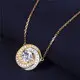 Custom Gold Moissanite Necklace - 14k Gold Women's Jewelry 3