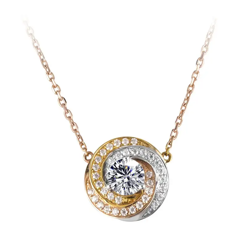 Messi Jewelry | Hot Sale moissanite solitaire necklace factory direct supply 6