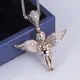 Messi Jewelry | best material lab diamond pendant necklace made in china 5