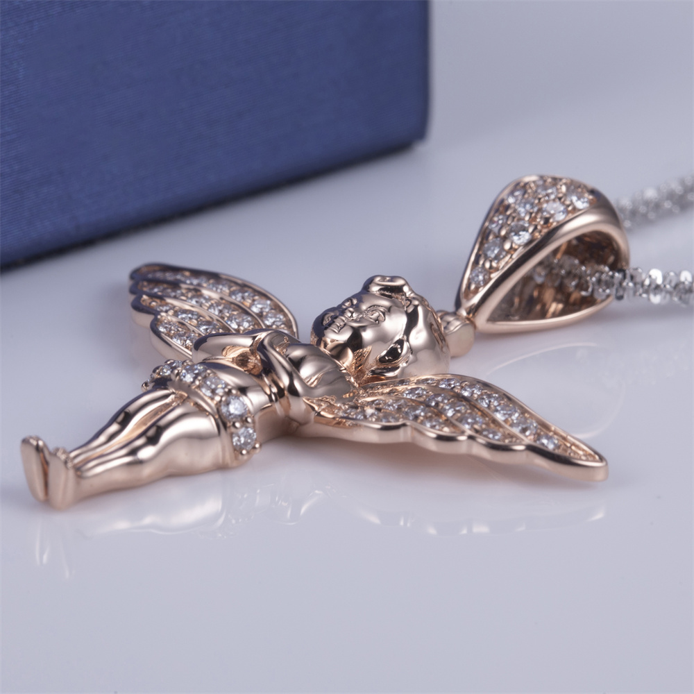 Messi Jewelry | best material lab diamond pendant necklace made in china 10