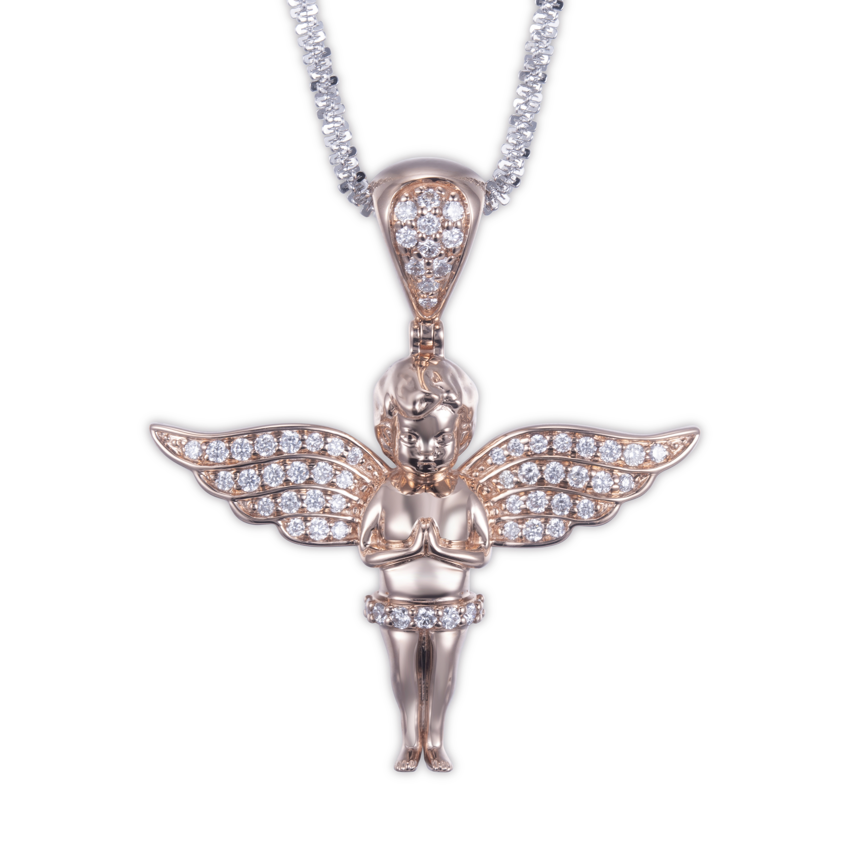 Messi Jewelry | best material lab diamond pendant necklace made in china 14