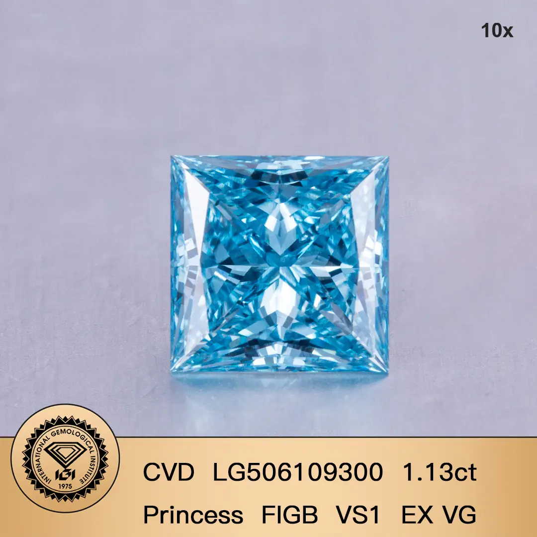 Princess Cut Lab Grown Diamond Rings 2
