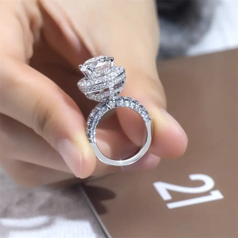 18K Custom Pear Lab Diamond Ring - IGI Certified Eternity Gift 4