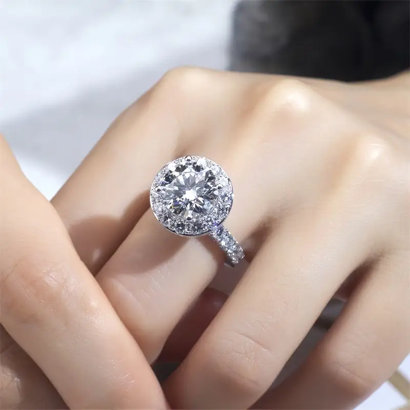 18K Custom Pear Lab Diamond Ring - IGI Certified Eternity Gift 5