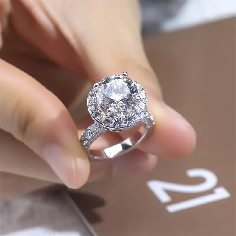 18K Custom Pear Lab Diamond Ring - IGI Certified Eternity Gift 3