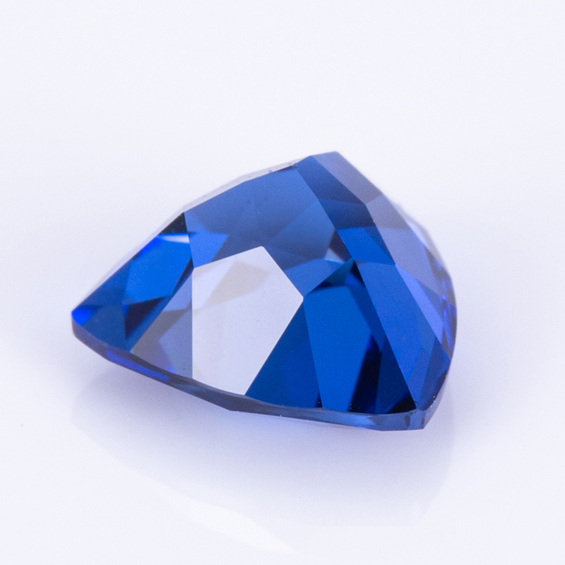 Messi Jewelry - Oval Royal Blue Lab Created Sapphire Corundum Synthetic Sapphire Royalblue Lab Grown Sapphire Lab Ruby & Sapphire 10