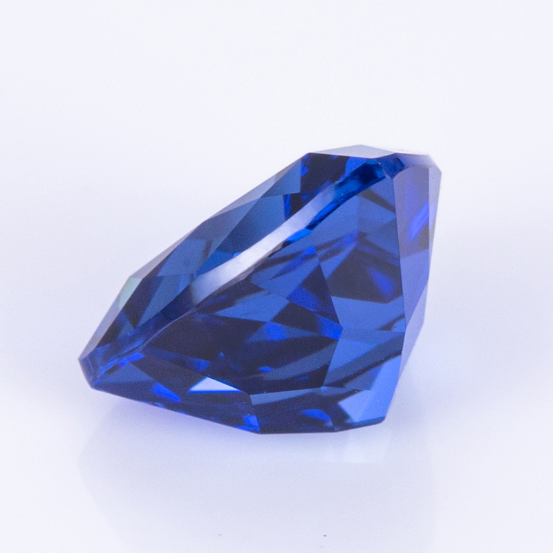 Messi Jewelry - Oval Royal Blue Lab Created Sapphire Corundum Synthetic Sapphire Royalblue Lab Grown Sapphire Lab Ruby & Sapphire 9