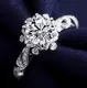 Long Lasting white gold moissanite ring quality assurance | Messi Jewelry 4