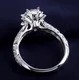 Long Lasting white gold moissanite ring quality assurance | Messi Jewelry 5
