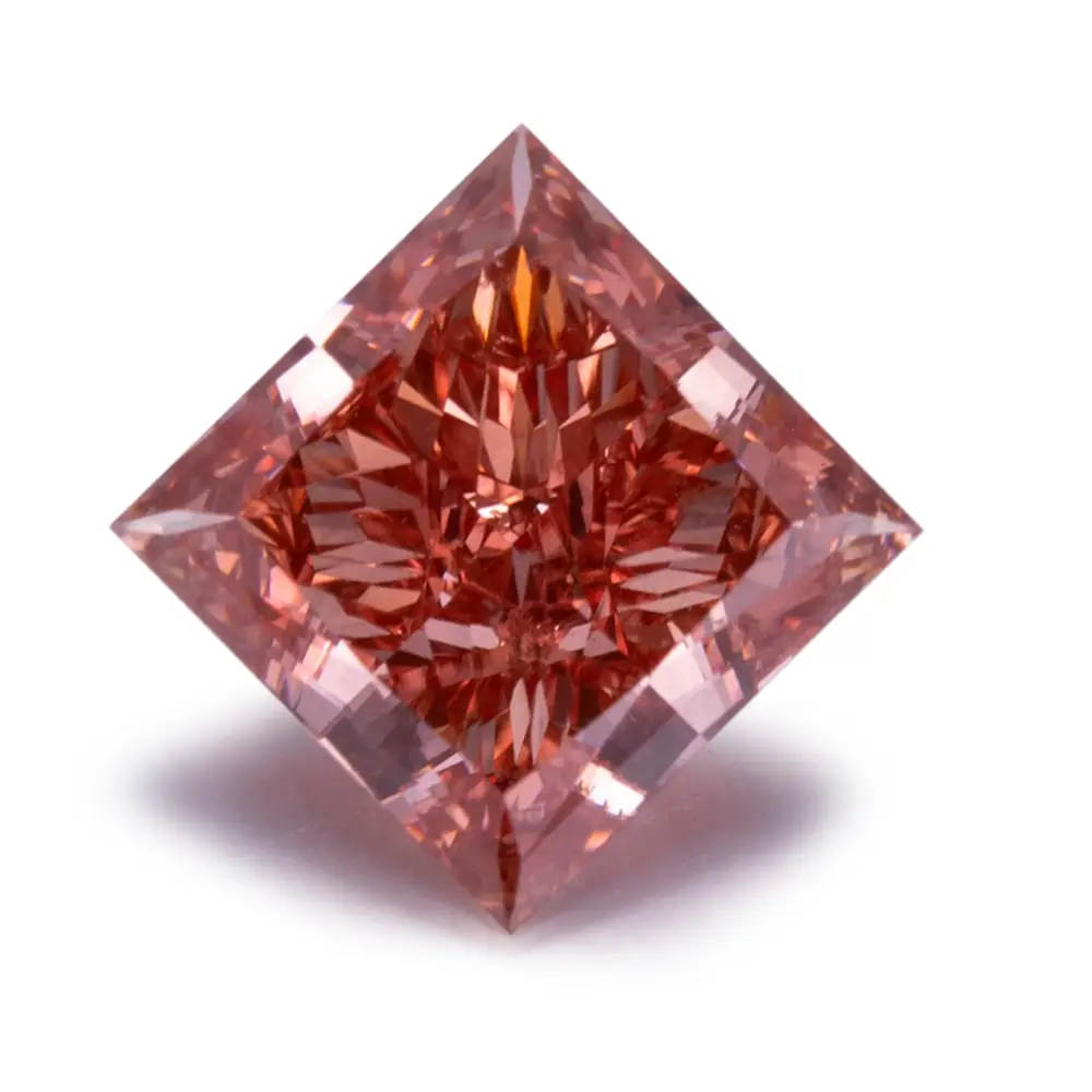 Messi Jewelry - Princess Pink Diamonds CVD Lab de diamantes cultivados rosa 1