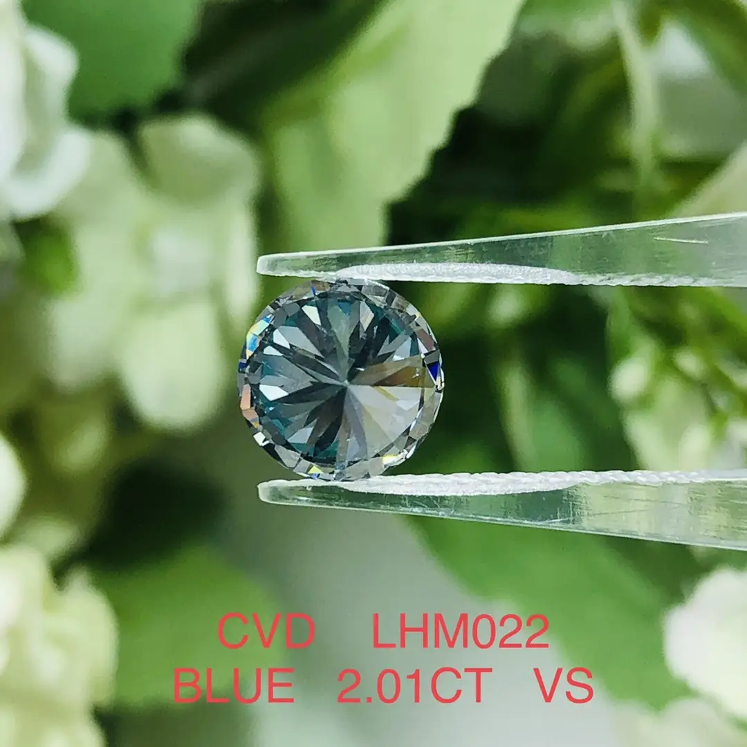 Best Price lab grown blue diamond ring suppliers | Messi Jewelry 4