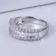 14K Customizable White Gold Lab Diamond Ring - Outstanding Quality & Performance 2