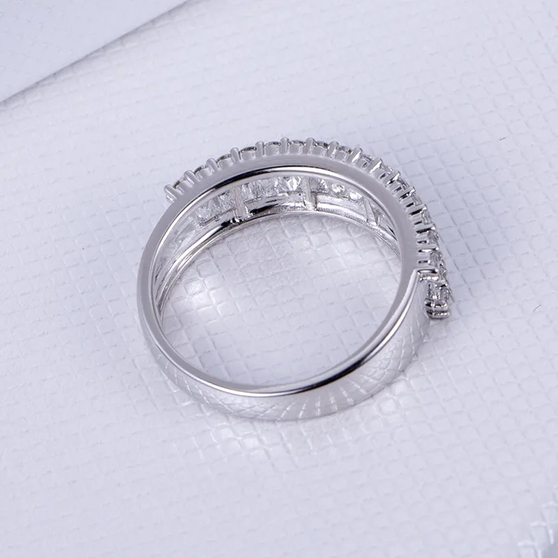 14K Customizable White Gold Lab Diamond Ring - Outstanding Quality & Performance 5