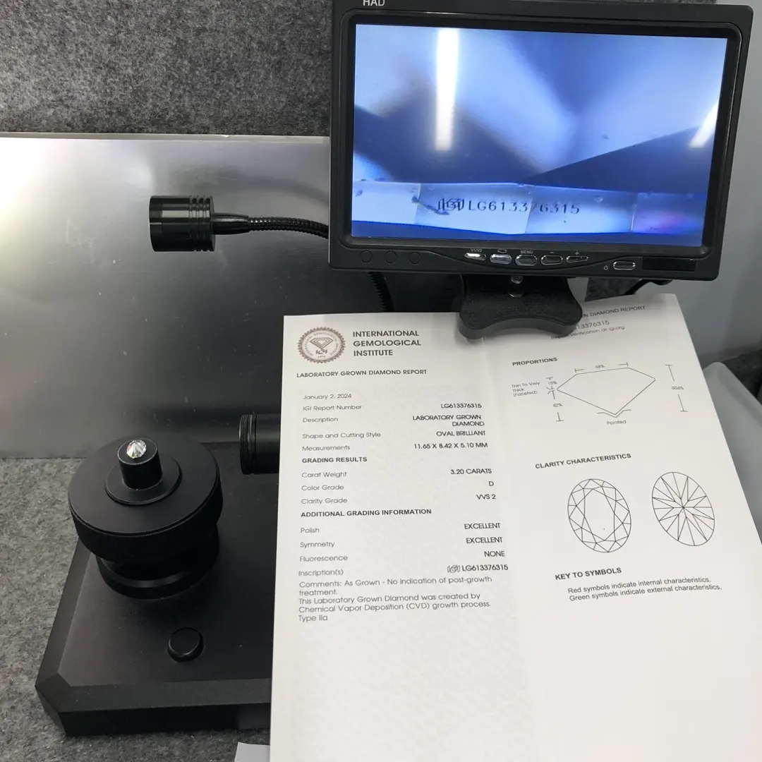 1-5ct Lab Diamond Synthetic Diamonds Factory 2