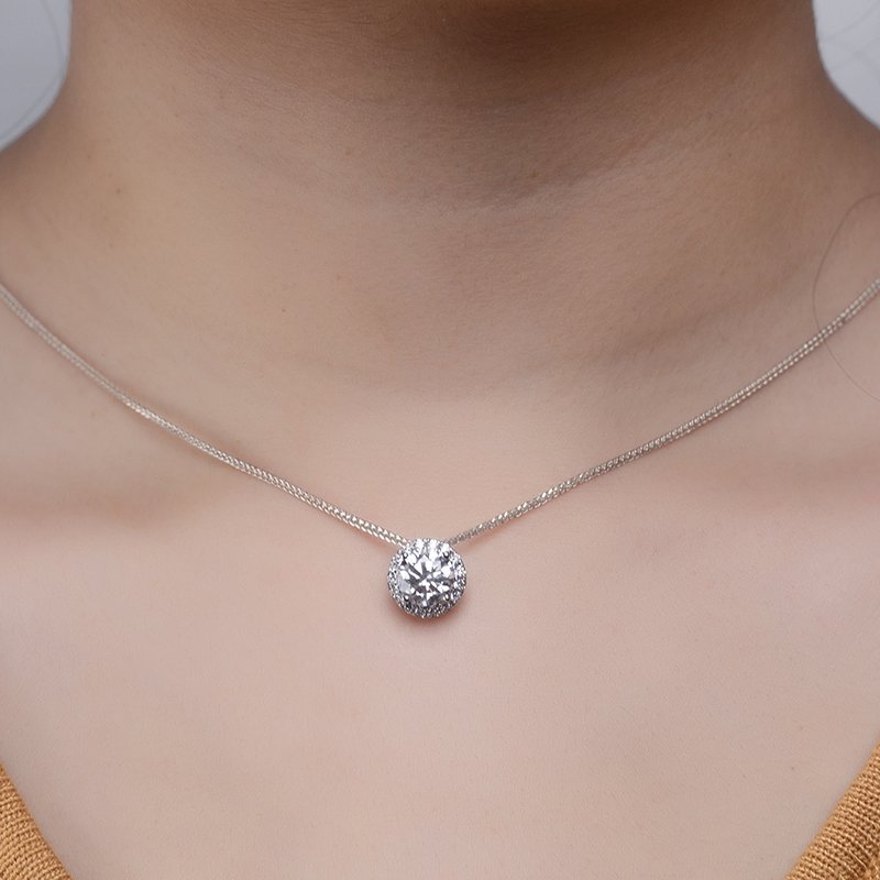 Lab Created Diamond Pendant