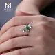 Messi Jewelry | Creative morganite rings manufacturing 6