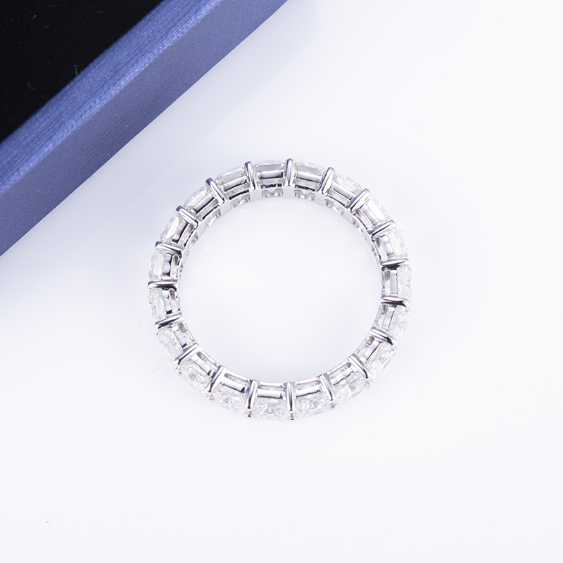 Messi Jewelry - Messi Gems MS -483 18K Белые золотые украшения лучисто 9
