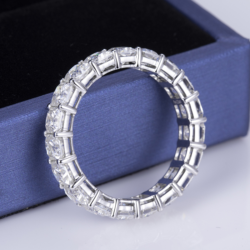 Messi Jewelry - Messi Gems MS -483 18K Белые золотые украшения лучисто 10
