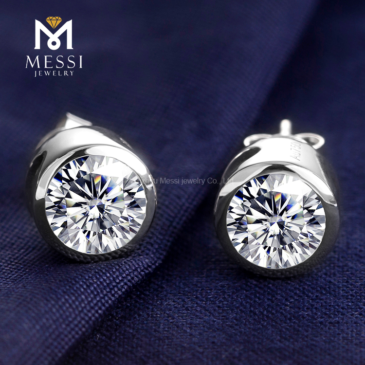 synthetic diamond earrings at Wholesale Prices | Messi Jewelry 9