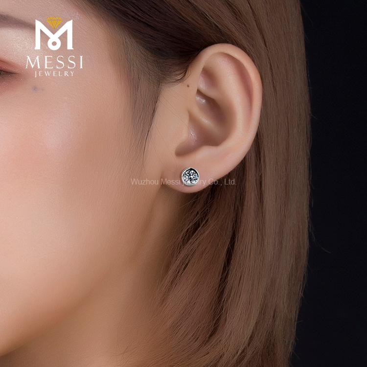 synthetic diamond earrings at Wholesale Prices | Messi Jewelry 13