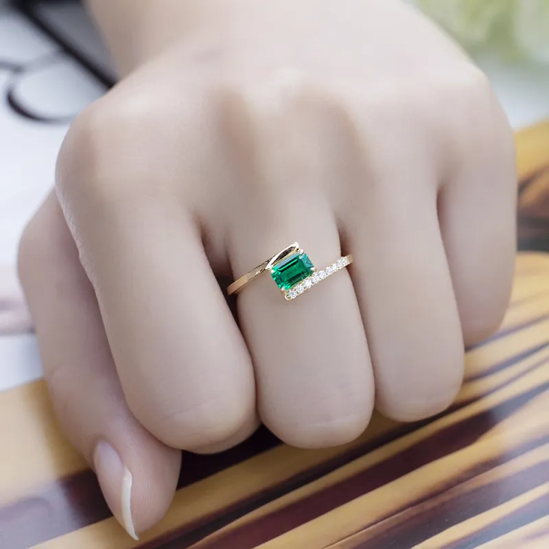 Garnet Ring Gemstone Ring Wholesale - Messi Jewelry 6