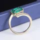 Garnet Ring Gemstone Ring Wholesale - Messi Jewelry 4