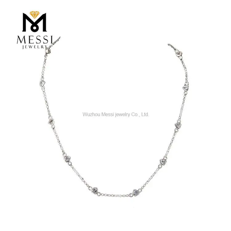 Custom moissanite pendant yellow gold quality assurance Manufacturer | Messi Jewelry 2
