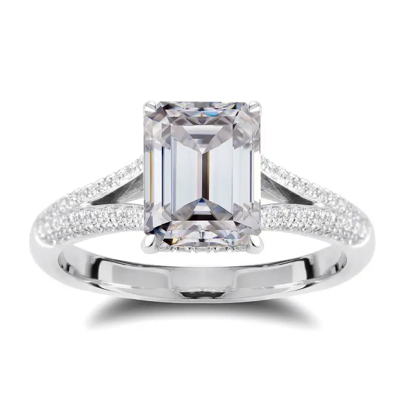 Gioielli Messi - Anelli da matrimonio di gioielli Messi gioielli di gioielli bianchi in oro bianco da donna bianco coppia uomo regalo personalizzato da 14k 18k anelli ad anelli 1