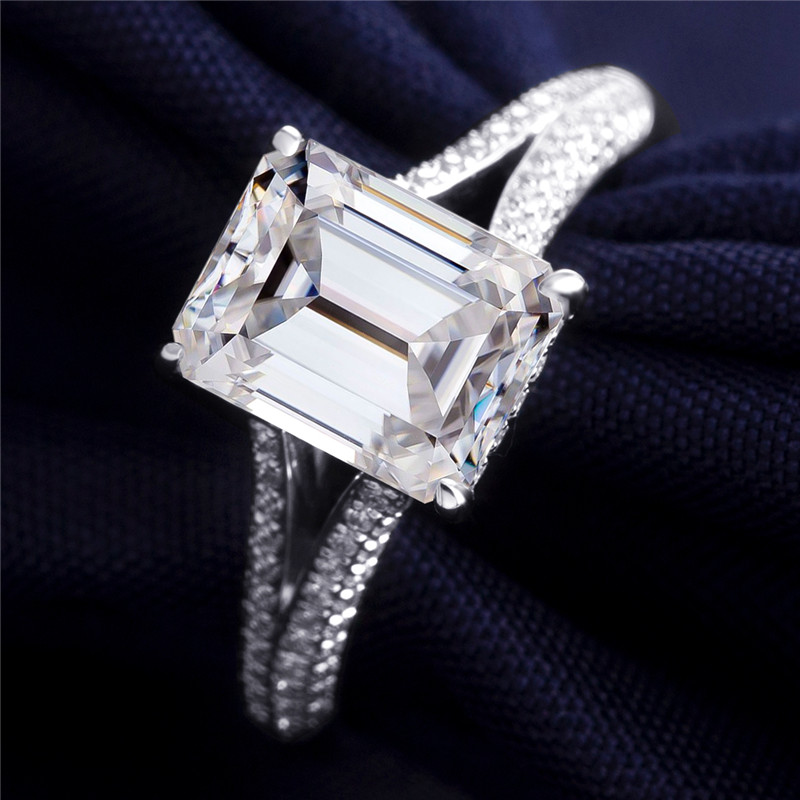 Messi Alahas - Messi alahas Mga Singsing sa Kasal Alahas puti nga Bulawan Fashion Puti nga Babaye Couple Lalaki Regalo Custom Party 14k 18k singsing Singsing 12