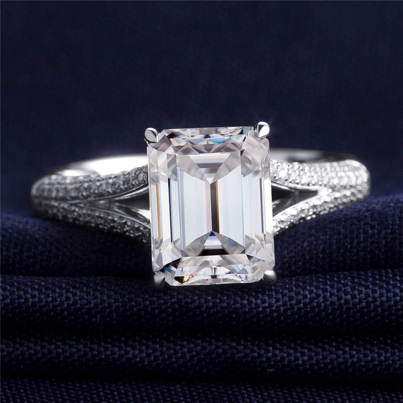 Messi Alahas - Messi alahas Mga Singsing sa Kasal Alahas puti nga Bulawan Fashion Puti nga Babaye Couple Lalaki Regalo Custom Party 14k 18k singsing Singsing 10