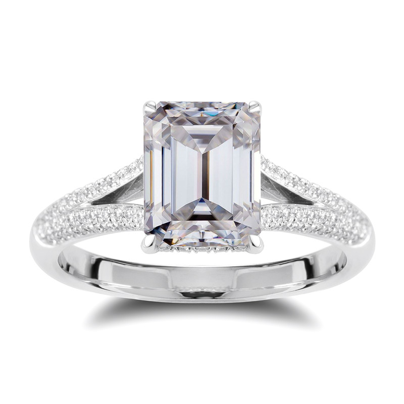 Messi Alahas - Messi alahas Mga Singsing sa Kasal Alahas puti nga Bulawan Fashion Puti nga Babaye Couple Lalaki Regalo Custom Party 14k 18k singsing Singsing 8