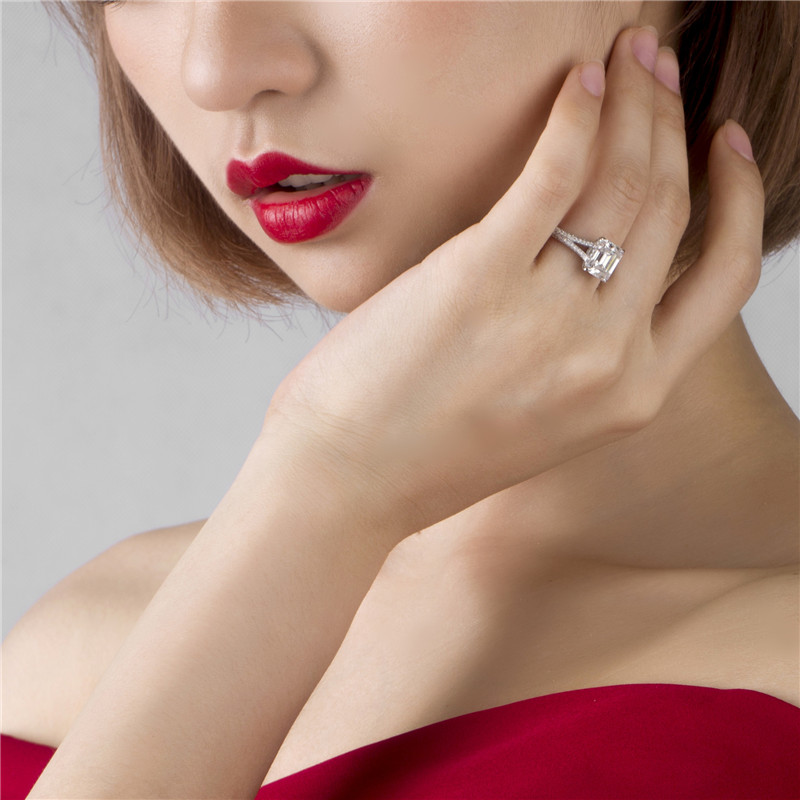 Messi Alahas - Messi alahas Mga Singsing sa Kasal Alahas puti nga Bulawan Fashion Puti nga Babaye Couple Lalaki Regalo Custom Party 14k 18k singsing Singsing 13