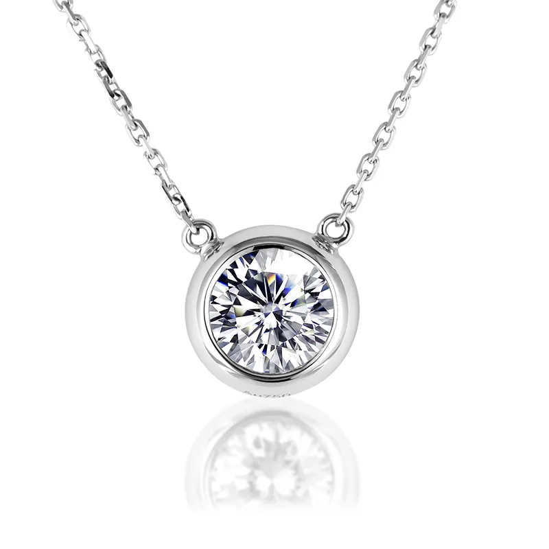 Rose Gold Lab Grown Diamond Necklace - High Quality & Affordable 3