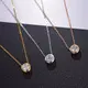 Rose Gold Lab Grown Diamond Necklace - High Quality & Affordable 4