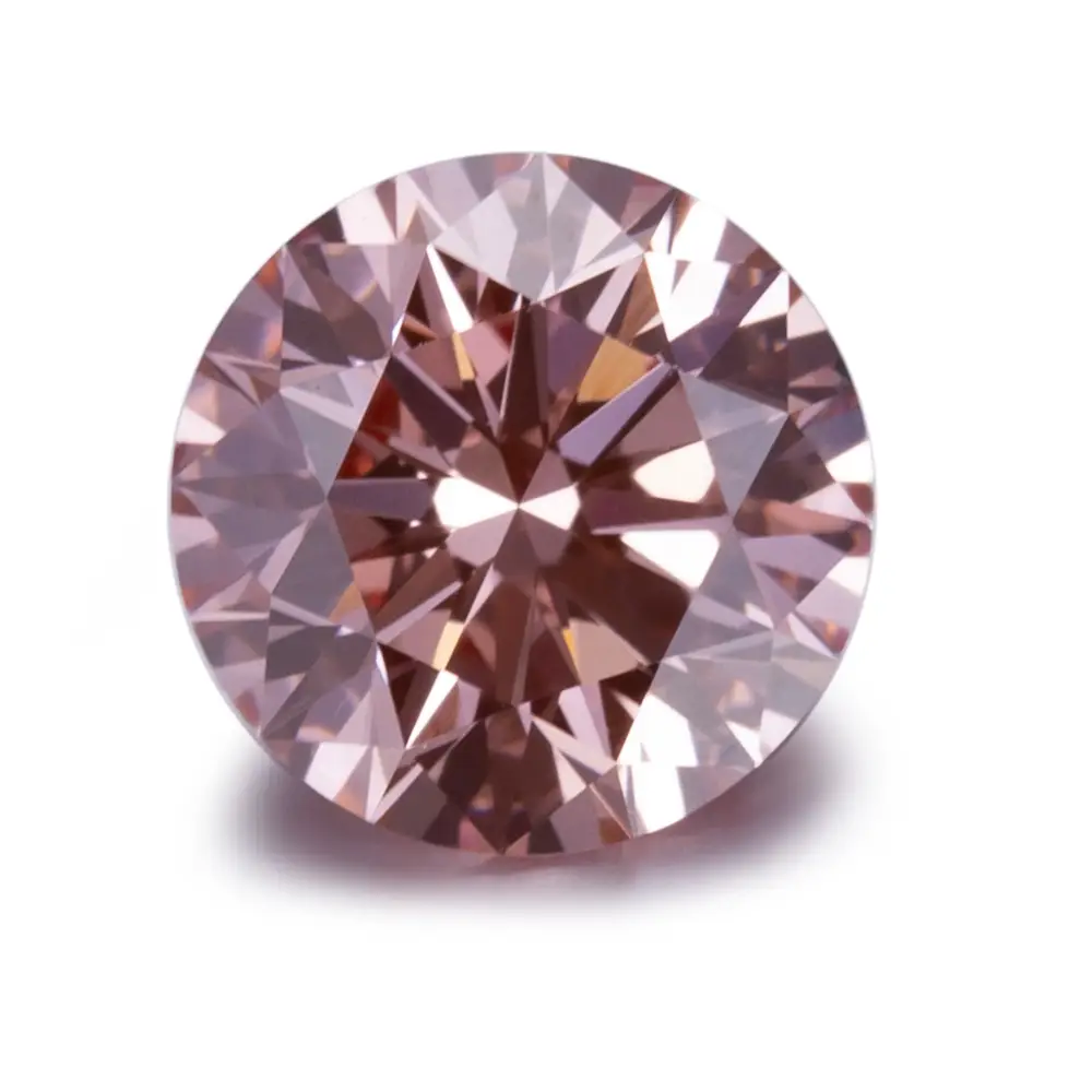 Gioielli Messi - Gioielli Messi Personalizza uomini realizzati con diamanti rossi colorati di colore rosa ricoperto di rosa rosa rosa 1