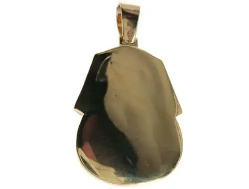 Custom 10K Gold Pharaoh Pendant with Lab Diamonds - Hip Hop Gold Pendants 5
